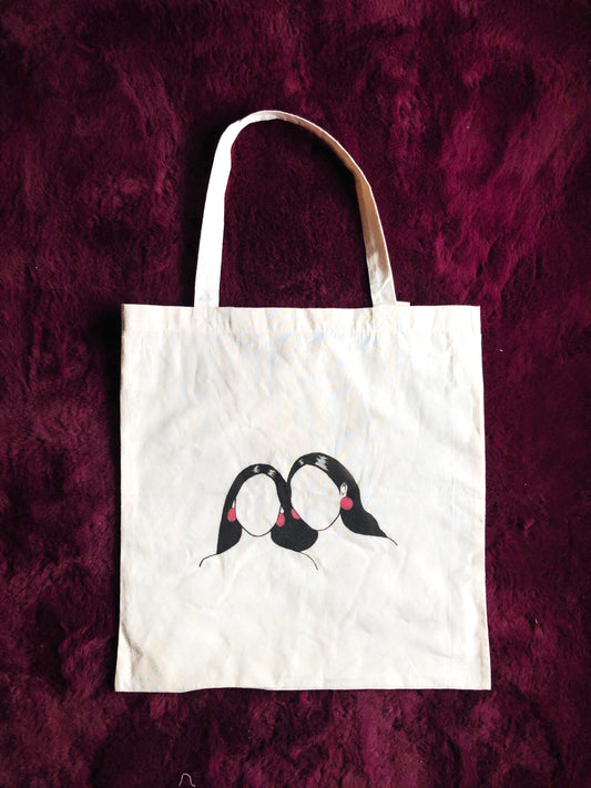 sisters tote bag