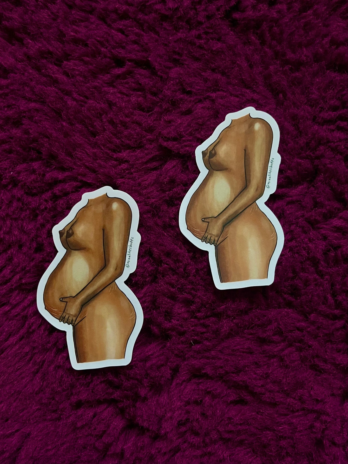 pregnancy sticker