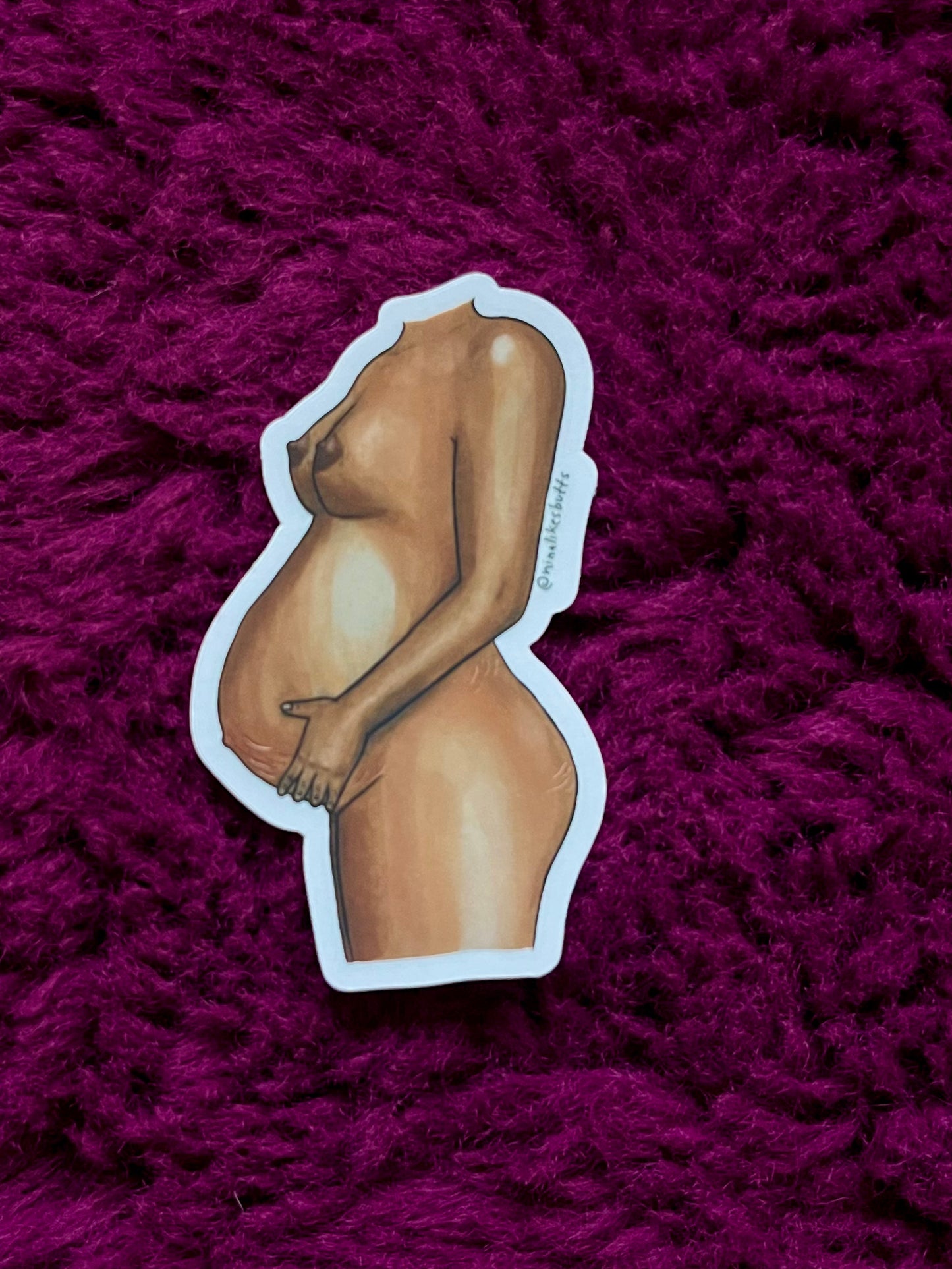 pregnancy sticker