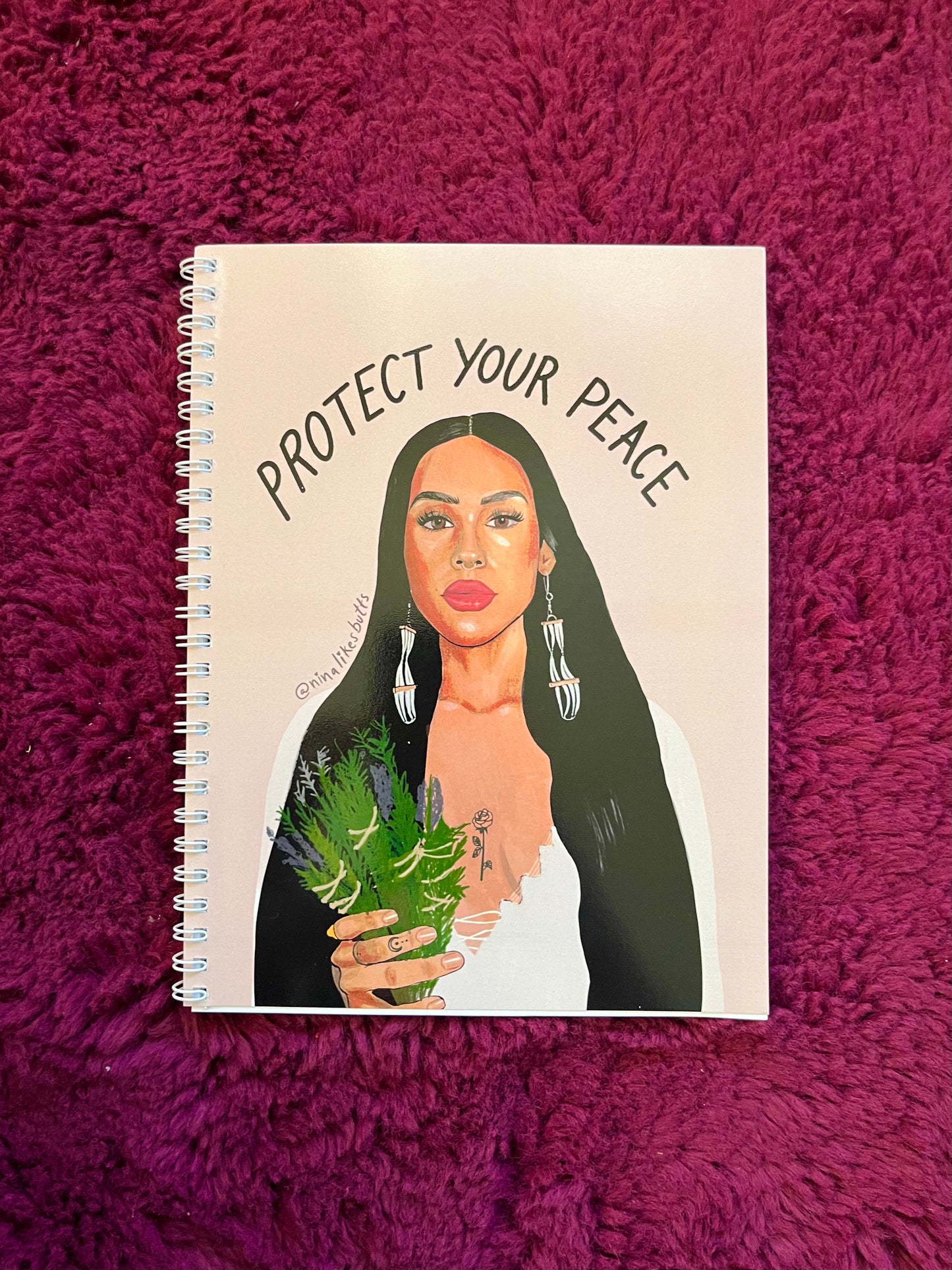 Protect your peace notebook