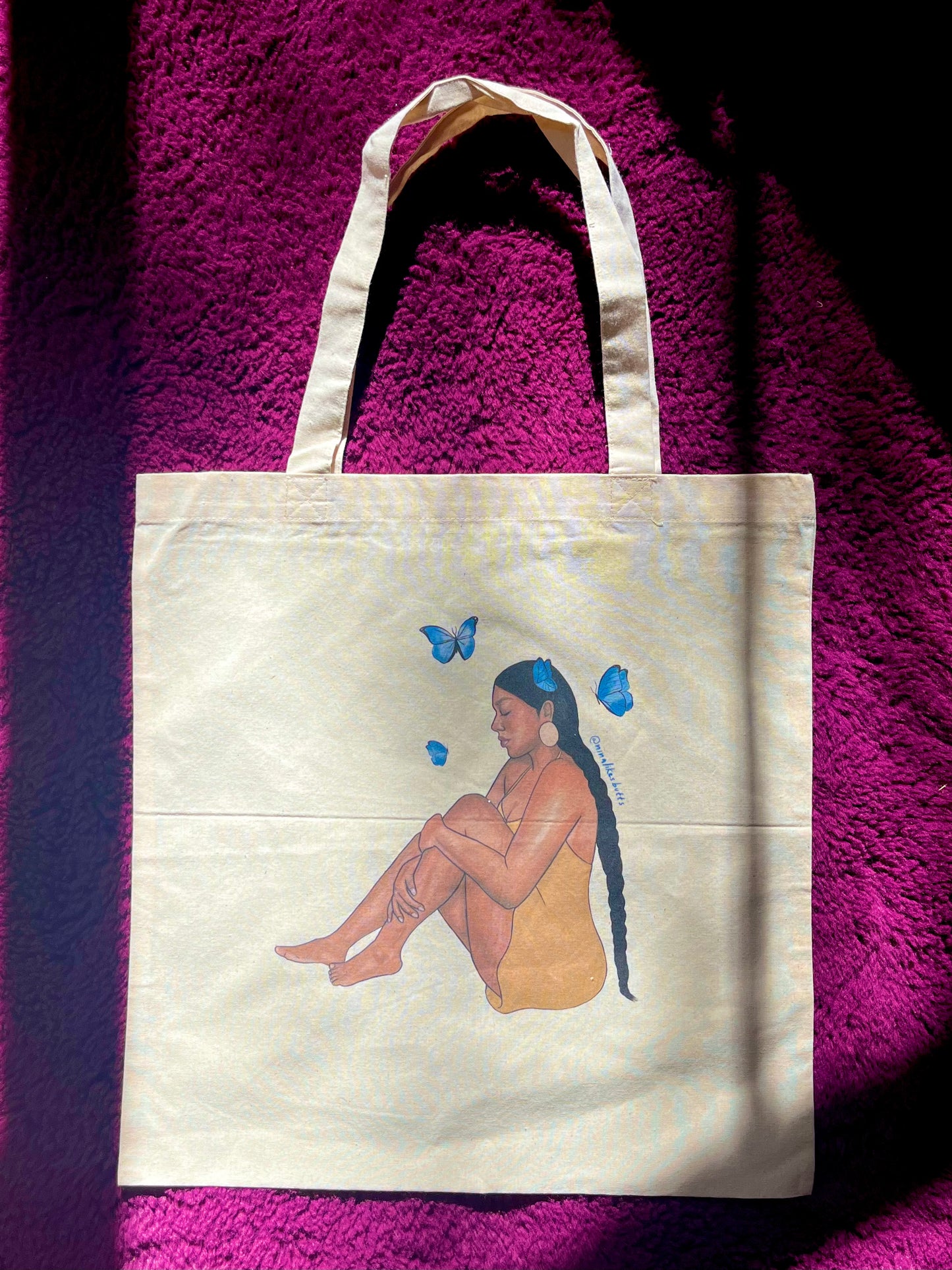 Always protected tote bag