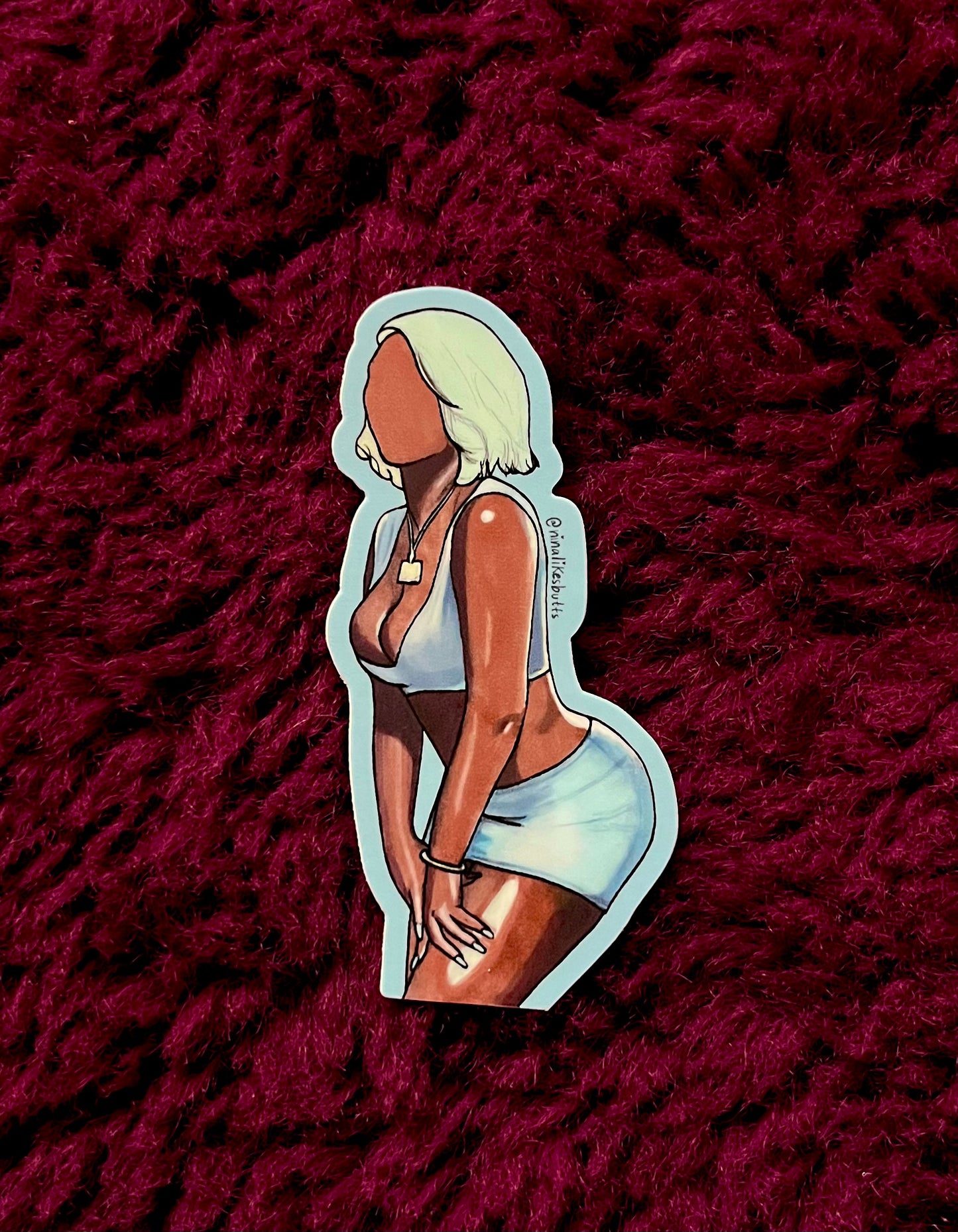 Tina Snow sticker