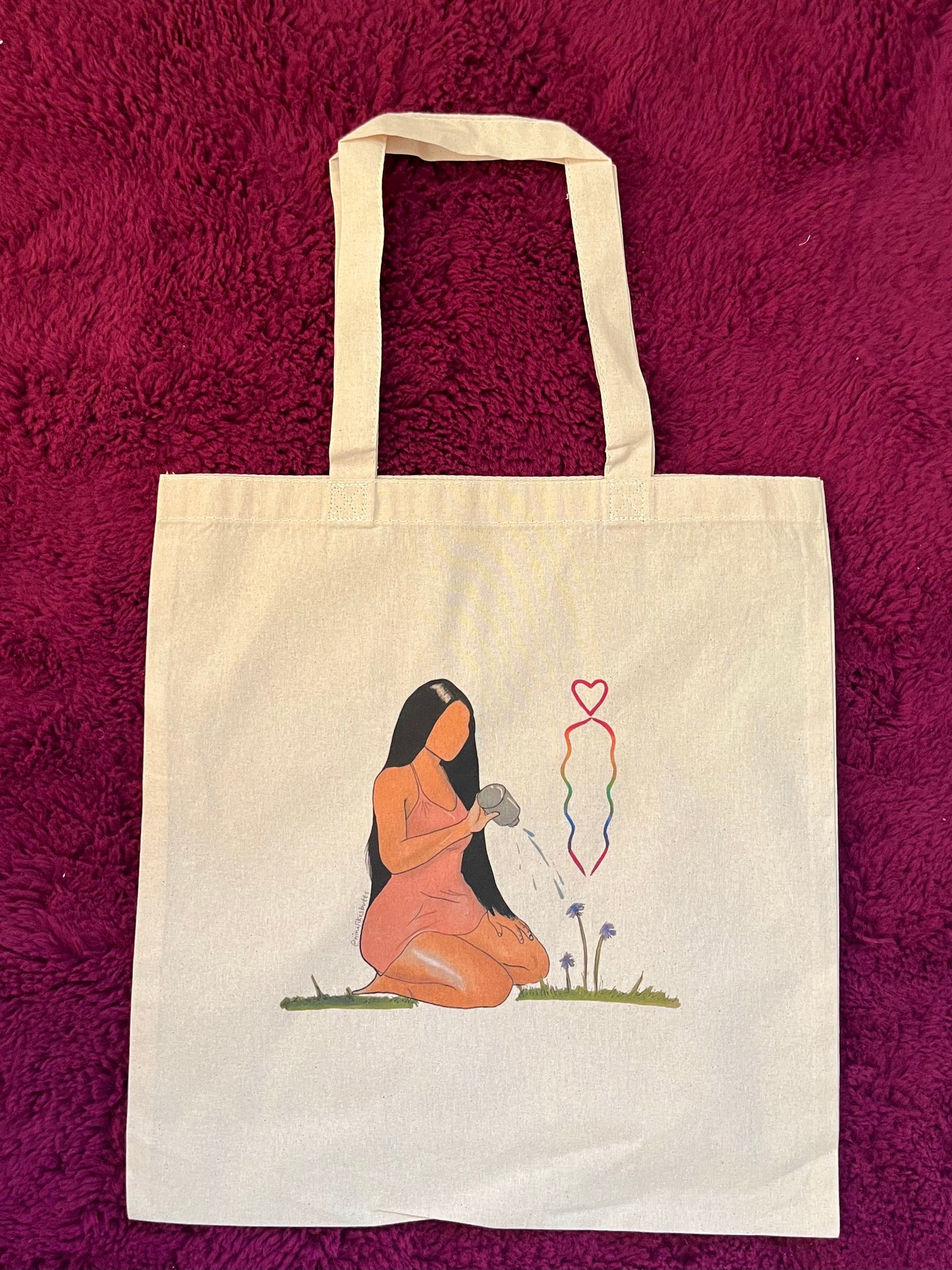 Water my growth tote bag