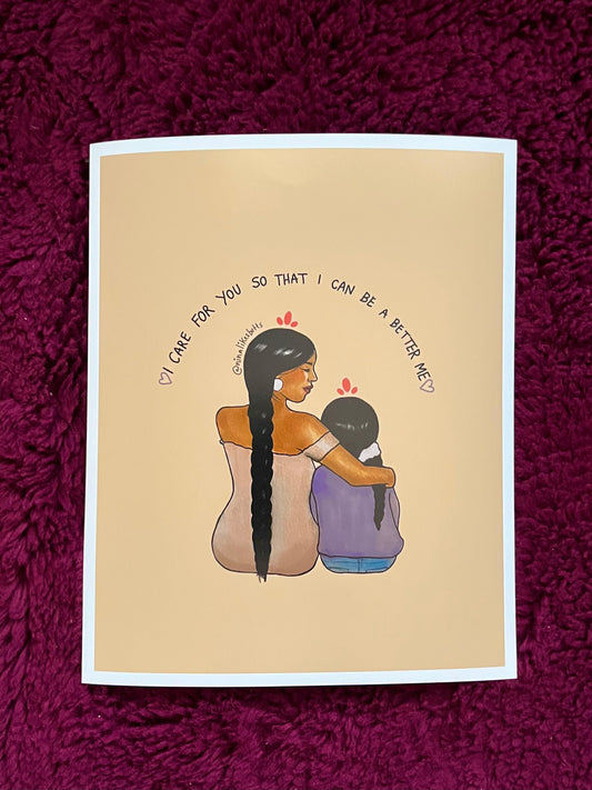 Care for you print