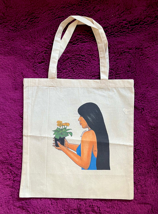 growth tote bag