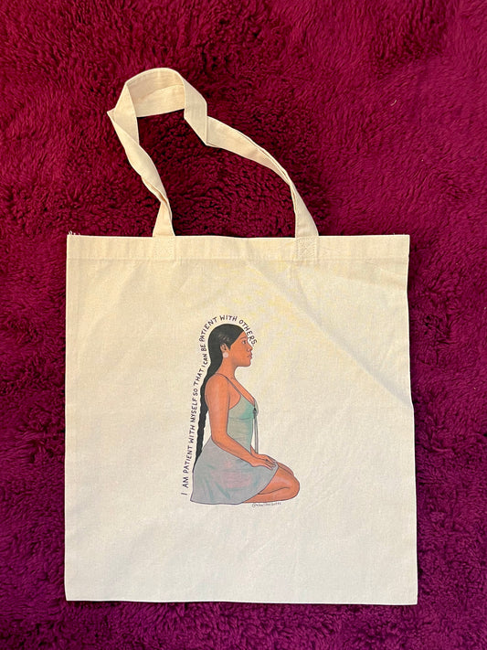 Patience tote bag