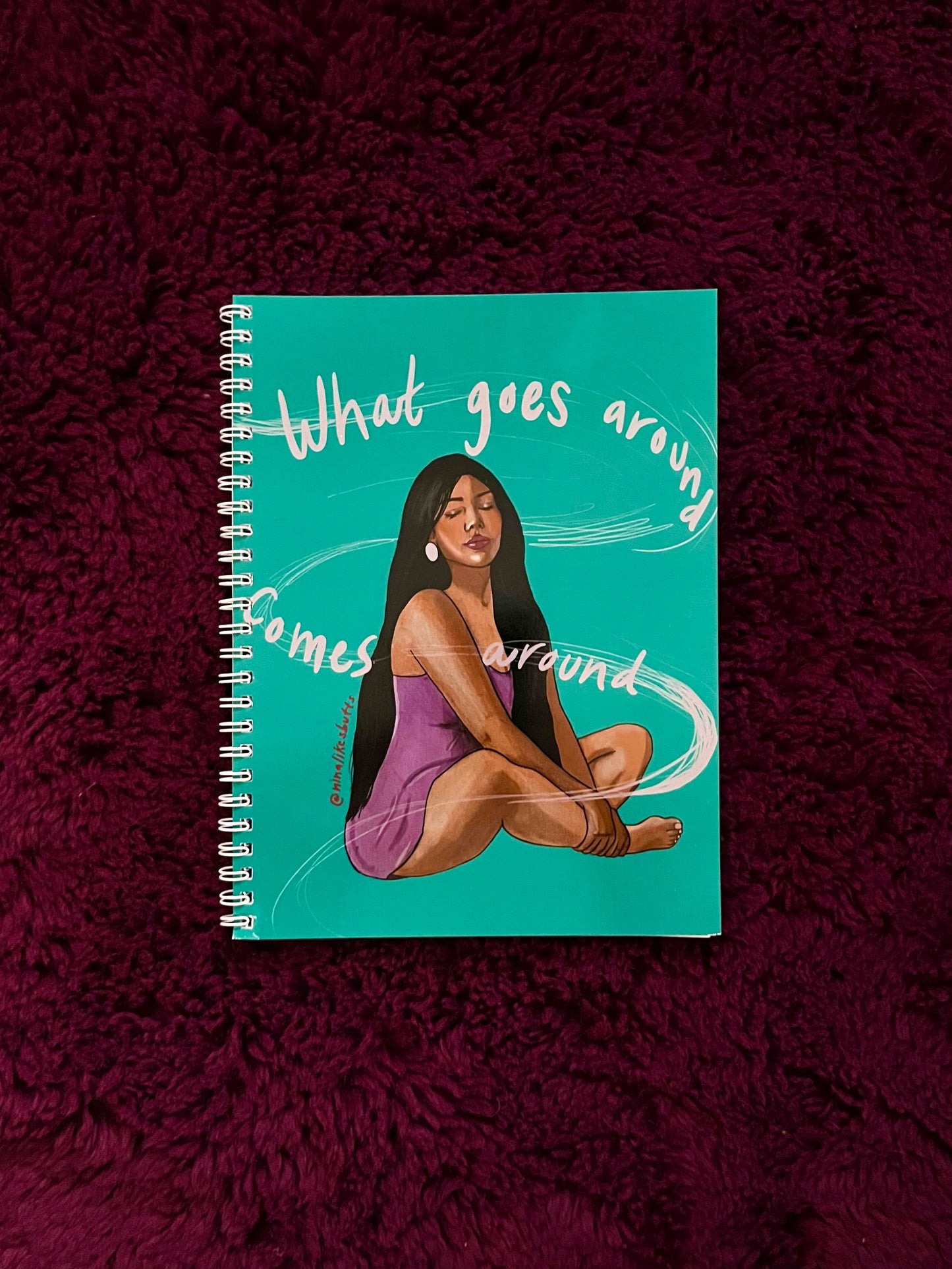 What goes around notebook